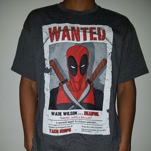 Deadpool Wanted T-shirt